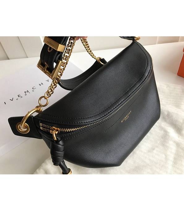 Givenchy Wpip Black Original Calfskin Leather Bond Belt Bag-8