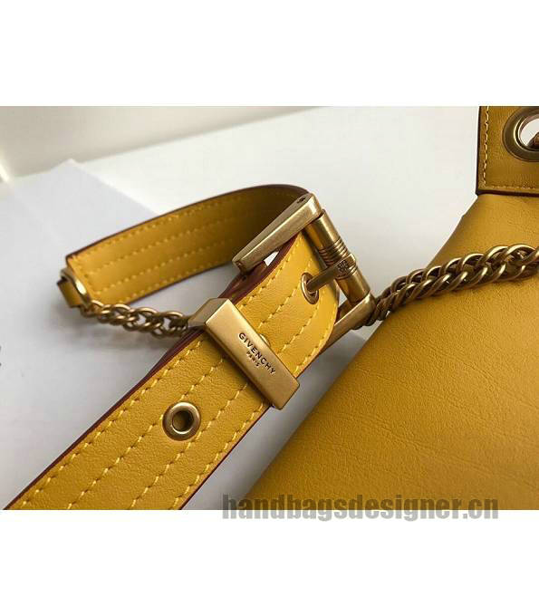 Givenchy Wpip Yellow Original Calfskin Leather Bond Belt Bag-4
