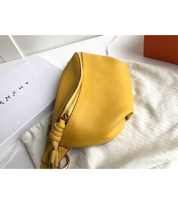 Givenchy Wpip Yellow Original Calfskin Leather Bond Belt Bag-6
