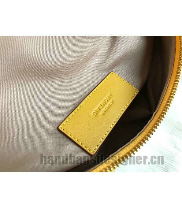 Givenchy Wpip Yellow Original Calfskin Leather Bond Belt Bag-7