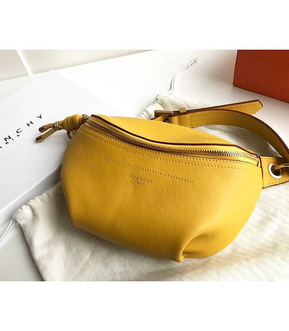 Givenchy Wpip Yellow Original Calfskin Leather Bond Belt Bag