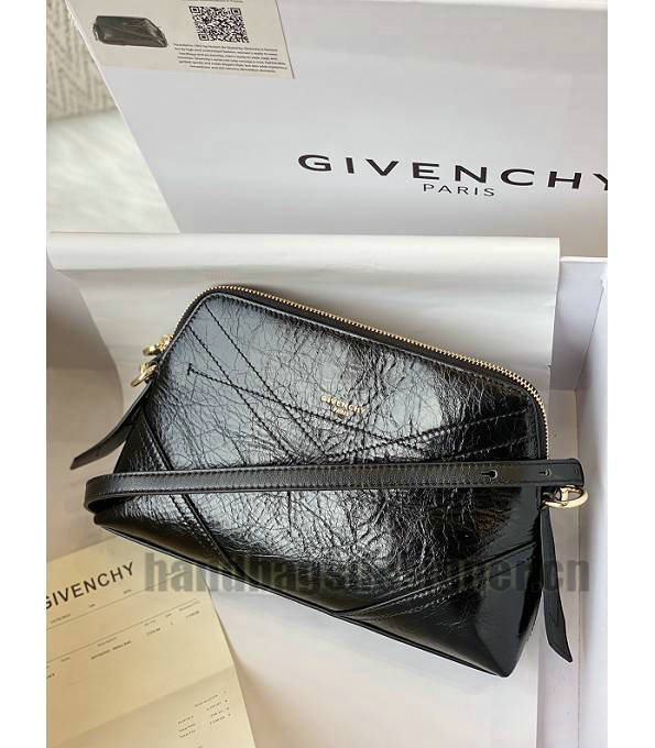 Givenchy Xbody Black Original Oil Wax Calfskin Leather Shoulder Bag-5