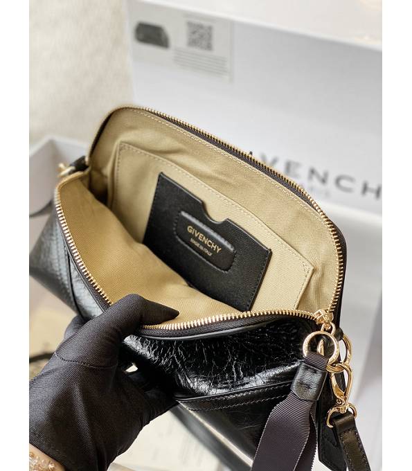 Givenchy Xbody Black Original Oil Wax Calfskin Leather Shoulder Bag-6
