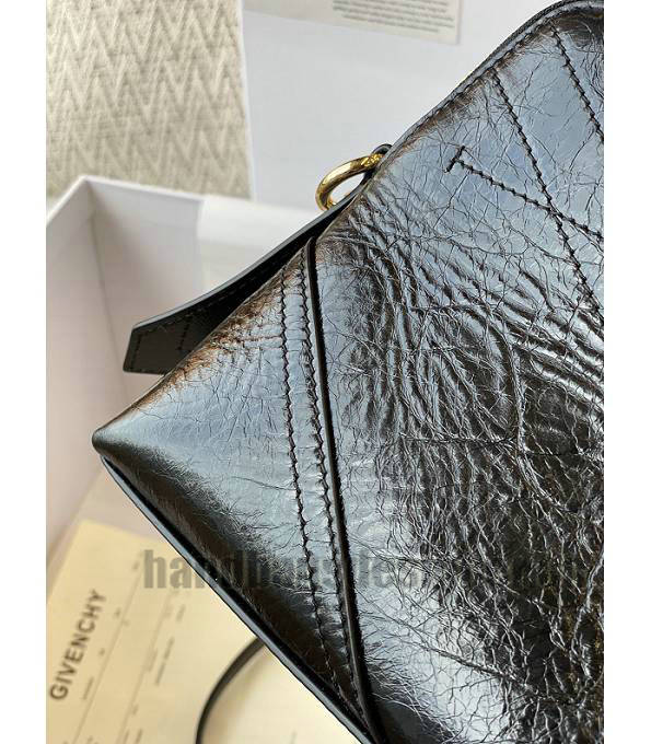 Givenchy Xbody Black Original Oil Wax Calfskin Leather Shoulder Bag-7