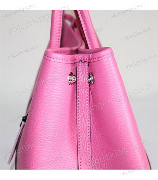 Hermes 32cm Small Garden Party Bag in Fuchsia Togo Leather-5