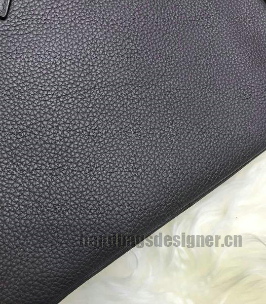 Hermes Birkin 25cm Grey Imported Togo Imported Leather Silver Metal Top Handle Bag-1