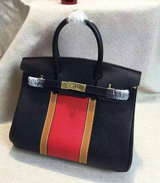 Hermes Birkin 30cm Black Togo Leather Top Handle Bag