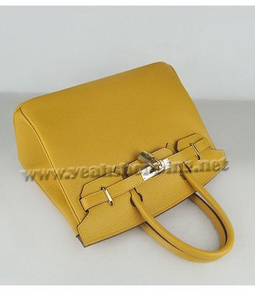 Hermes Birkin 30cm Yellow Togo Leather Golden Metal-5