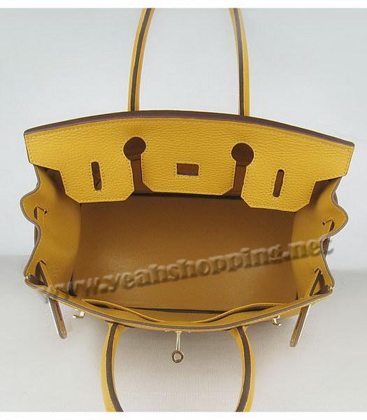 Hermes Birkin 30cm Yellow Togo Leather Golden Metal-6