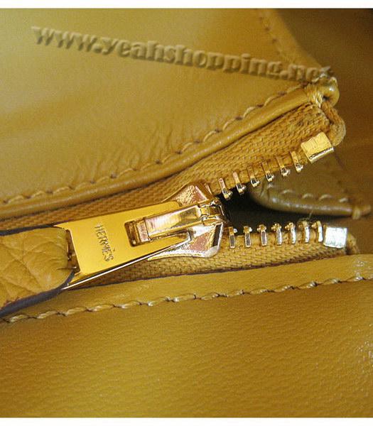 Hermes Birkin 30cm Yellow Togo Leather Golden Metal-9