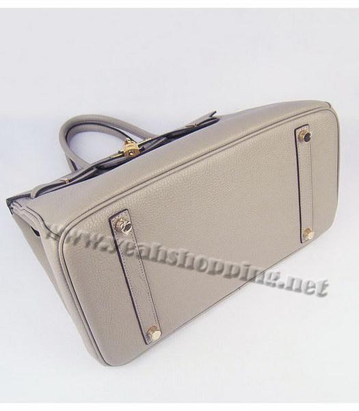 Hermes Birkin 35cm Grey Togo Leather Golden Metal-4