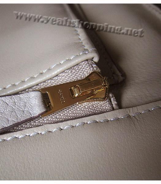 Hermes Birkin 35cm Grey Togo Leather Golden Metal-9