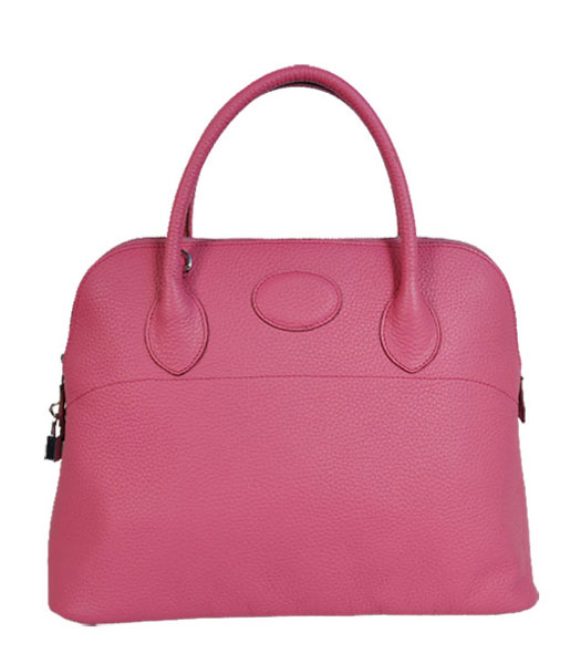 Hermes Bolide 37cm Togo Leather Tote Bag in Fuchsia
