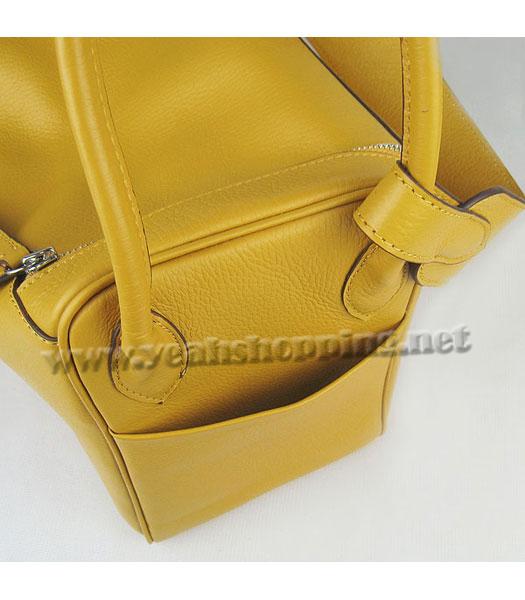 Hermes Celine 34cm Yellow Togo Leather Silver Metal-8