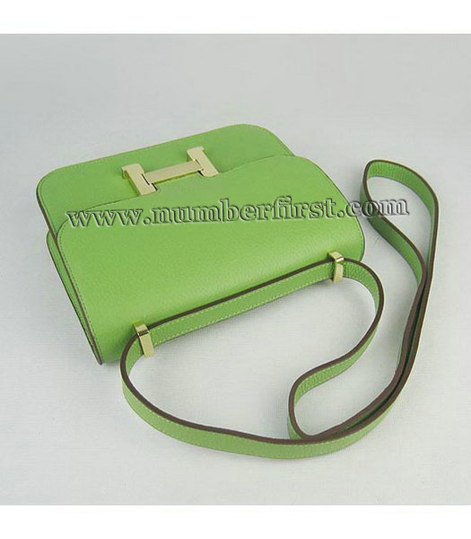 Hermes Constance Bag Gold Lock Green Togo Leather-4