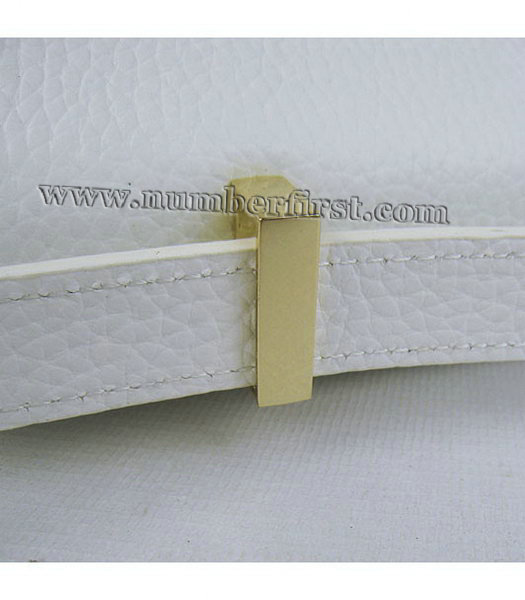 Hermes Constance Gold Lock White Togo Leather Bag-2-4