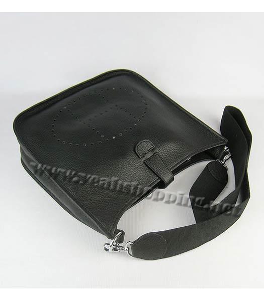 Hermes Evelyne Messenger Bag in Black-4