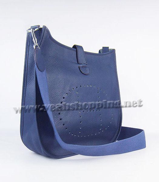 Hermes Evelyne Messenger Bag in Dark Blue-1
