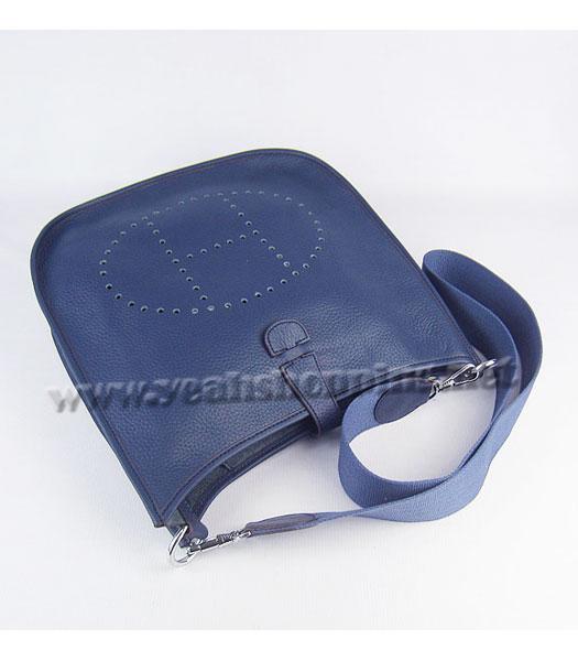 Hermes Evelyne Messenger Bag in Dark Blue-4