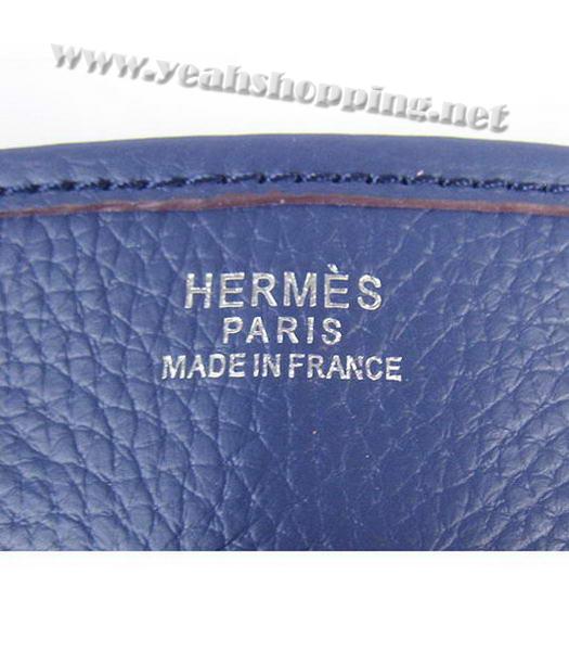 Hermes Evelyne Messenger Bag in Dark Blue-6