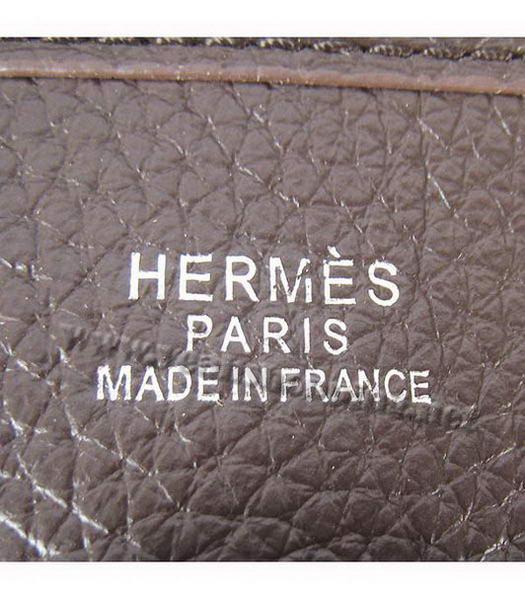 Hermes Evelyne Messenger Bag in Dark Coffee-8
