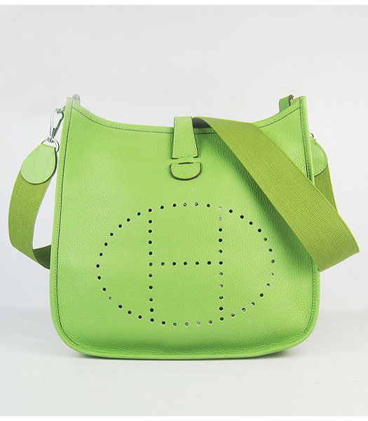 Hermes Evelyne Messenger Bag in Green