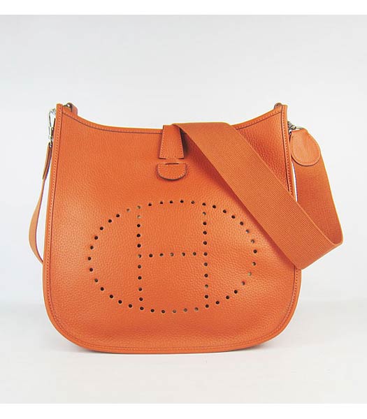 Hermes Evelyne Messenger Bag in Orange