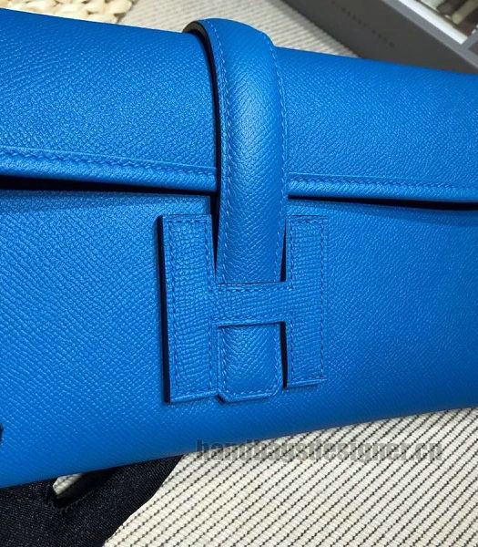 Hermes Jige Elan 29 Blue Imported Epsom Calfskin Clutch-2
