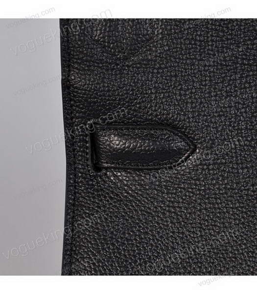 Hermes Jypsiere 34cm Messenger Bag in Black Bovine Jugular Veins-4