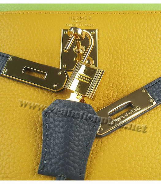 Hermes Kelly 32cm Three-color Togo Leather Golden Metal-5