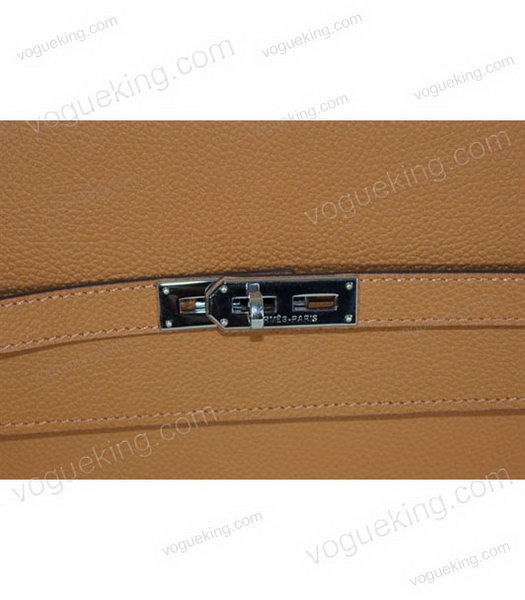 Hermes Kelly 34cm Bag in Light Coffee Leather-4
