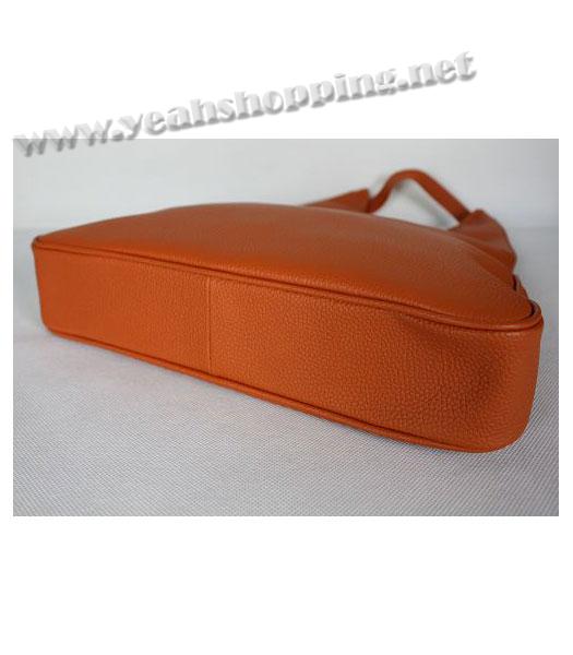 Hermes Massai Shoulder Bag Orange Togo Leather-2