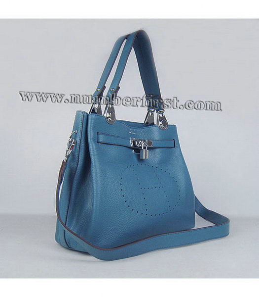 Hermes Mini So Kelly Bag Medium Blue Togo Leather-1