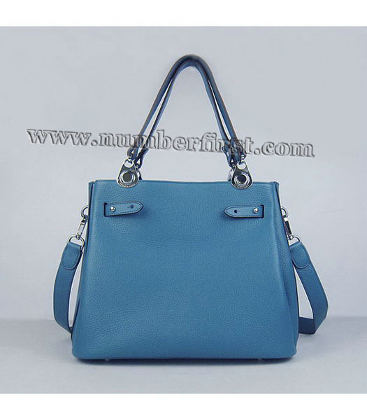 Hermes Mini So Kelly Bag Medium Blue Togo Leather-2