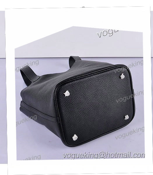 Hermes Picotin Lock MM Basket Bag With Black Leather-2