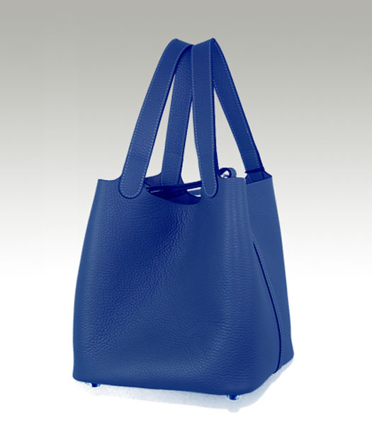 Hermes Small Picotin Lock Bag in Blue