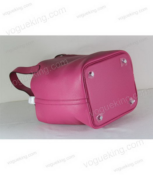 Hermes Small Picotin Lock Bag in Fuchsia Togo Leather-2
