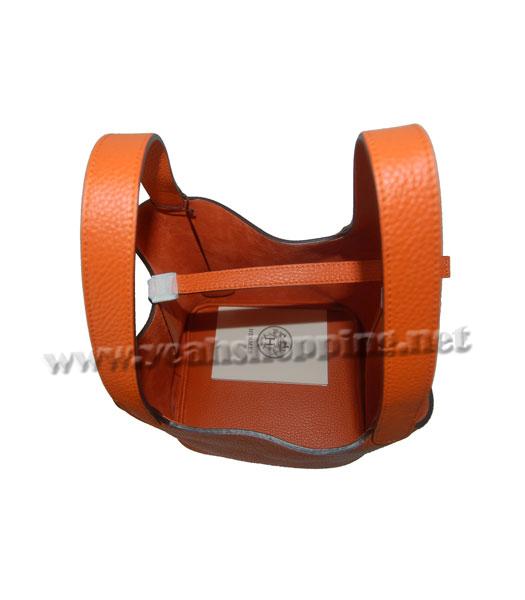 Hermes Small Picotin Lock Bag in Orange-2