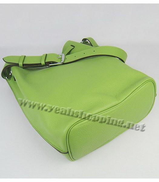 Hermes So Kelly Bag Green Togo Leather Silver Metal-3