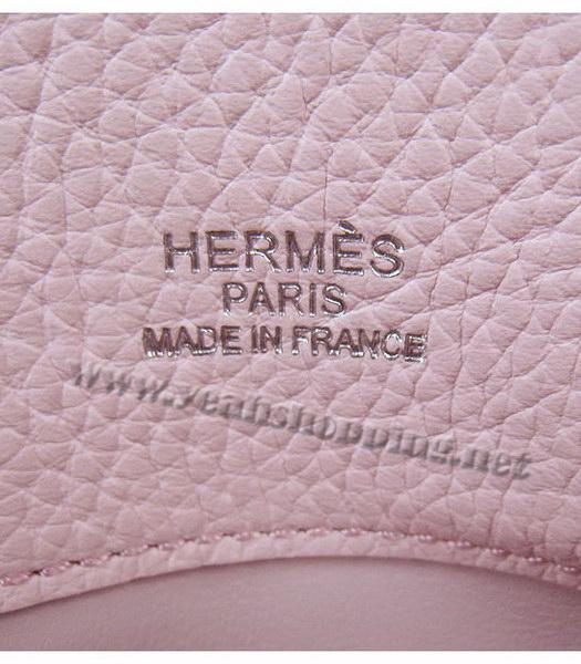Hermes So Kelly Bag Pink Togo Leather Silver Metal-8