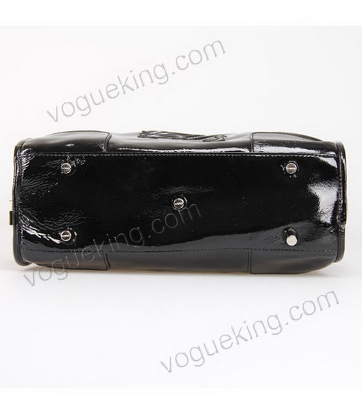 Loewe Amazona Bag Black Patent Leather-6