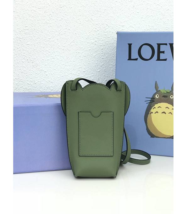 Loewe Apple Green Original Calfskin Leather Elephant Pocket Bag-1