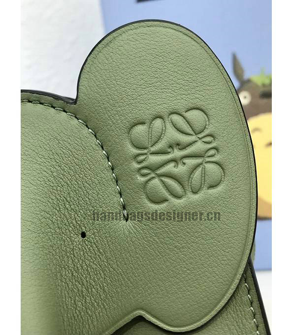 Loewe Apple Green Original Calfskin Leather Elephant Pocket Bag-4