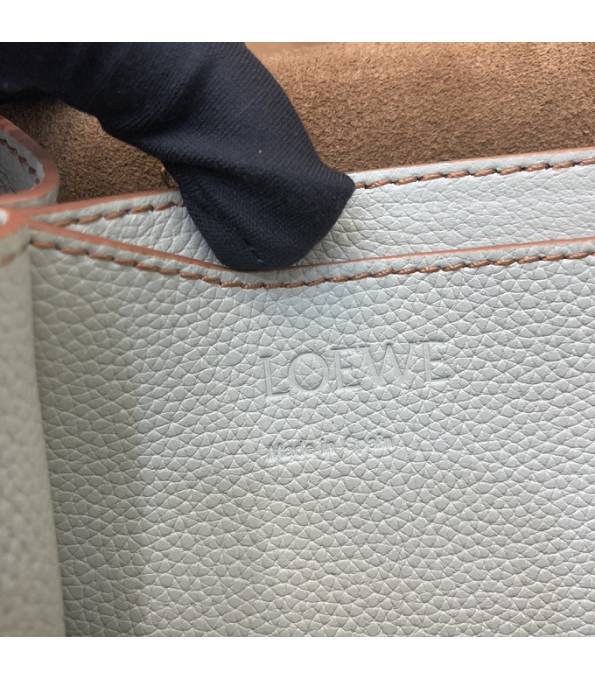 Loewe Beige Original Calfskin Leather Barcelona Bag-8