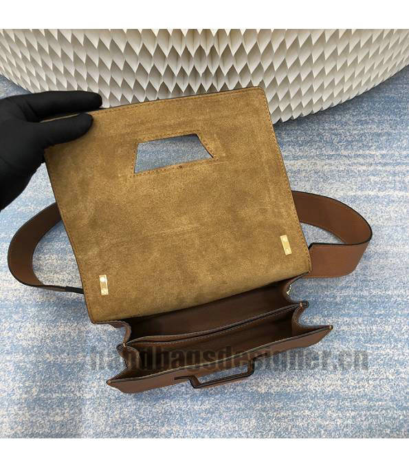 Loewe Brown Original Calfskin Leather Barcelona Bag-7
