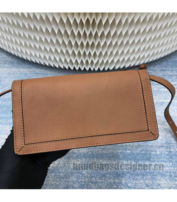 Loewe Brown Original Calfskin Leather Mini Barcelona Bag-2