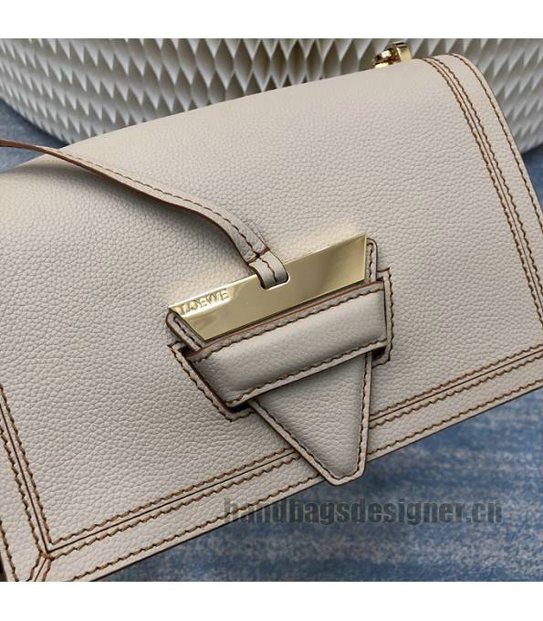 Loewe Offwhite Original Calfskin Leather Barcelona Bag-4