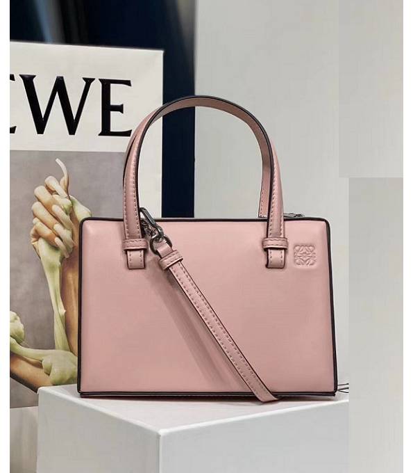 Loewe Postal Pink Original Calfskin Leather Small Top Handle Bag