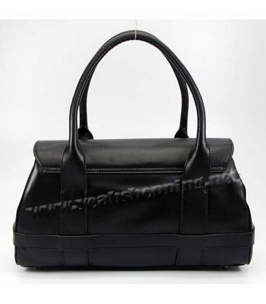 Loewe Smooth Leather Tote Bag Black-2