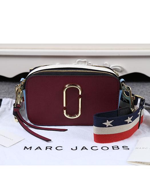 Marc Jacobs Latest Design Red Small Shoulder Bag Golden Hardware